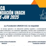 Abierta la convocatoria de la beca que otorga la Fundación UNACH