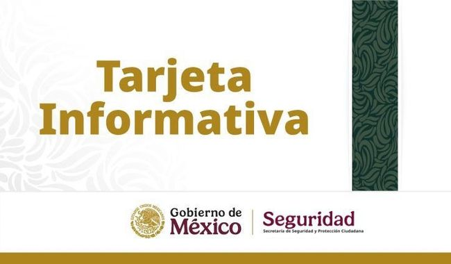 El Gabinete de Seguridad del Gobierno de México informa los resultados obtenidos de la “Operación Frontera Norte” el 11 de febrero de 2025