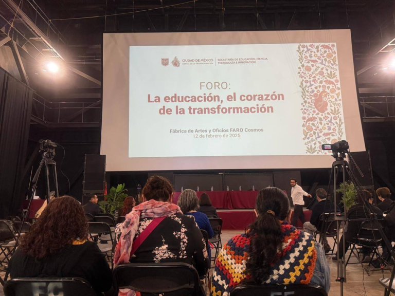 Educación como motor de transformación en Álvaro Obregón: Foro «La educación, el corazón de la transformación»