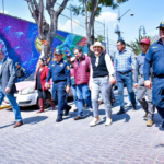 Recorrido de Seguridad en Mixquic con Autoridades de la CDMX