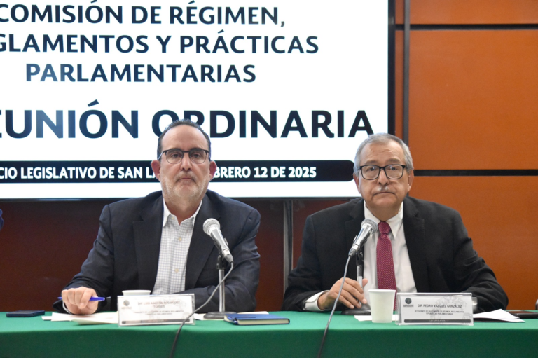 La Comisión de Régimen, Reglamentos y Prácticas Parlamentarias ha recibido nueve iniciativas para dictamen