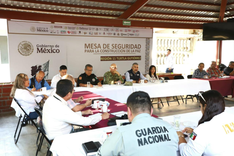 Tuxtla Gutiérrez refuerza estrategias de seguridad en la Región 11