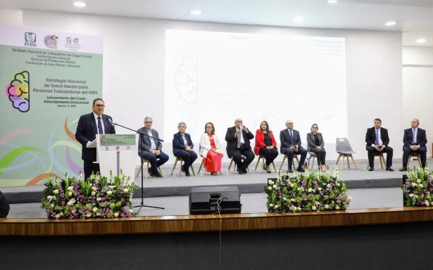 IMSS y Sindicato arrancan Estrategia Nacional de Salud Mental para personas trabajadoras