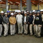 El director de Pemex, Víctor Rodríguez Padilla, supervisa avances en la Refinería Cadereyta