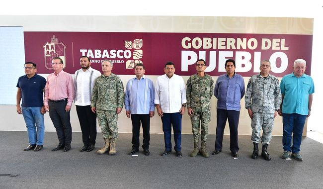 SSPC Y GOBIERNO DE TABASCO ANUNCIARON CAMBIOS EN EL GABINETE DE SEGURIDAD ESTATAL