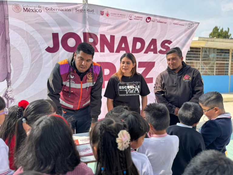 Jornada por la Paz en Tláhuac: Compromiso con la seguridad infantil