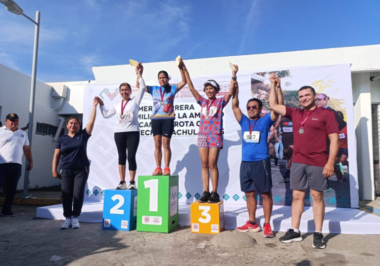 Ayuntamiento de Tapachula participa en Carrera Familiar por la Amistad