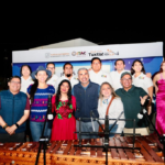 ¡Cine y marimba! Familias disfrutan de un evento espectacular en Tuxtla