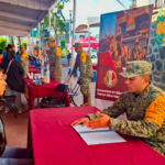 Ejército Mexicano realiza jornada de trabajo social en San Andrés Mixquic, Tláhuac