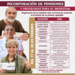 Abren registros para pensiones y programas de Bienestar en Tláhuac