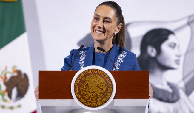 “No tengo miedo, tengo un pueblo que me respalda”: Claudia Sheinbaum reafirma la soberanía de México