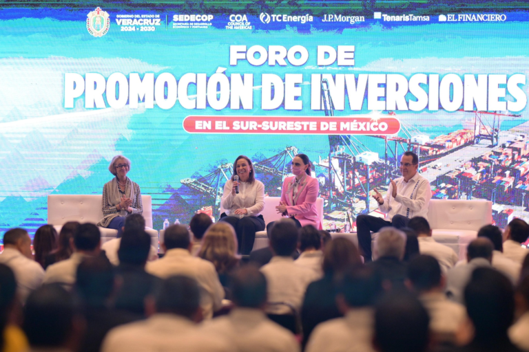 Rocío Nahle inaugura Foro de Promoción de Inversiones en el Sur-Sureste de México