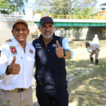 Supervisa Angel Torres acciones de limpieza y desazolve del río Sabinal y afluentes