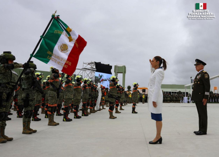 Presidencia y Sedena conmemoran el 112° Aniversario del Ejército Mexicano