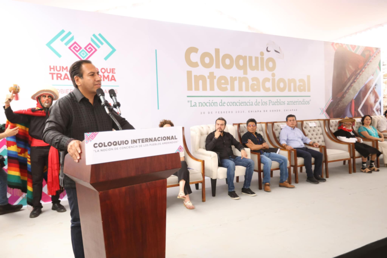 Inauguran Coloquio Internacional sobre conciencia y lenguas maternas en Chiapa de Corzo