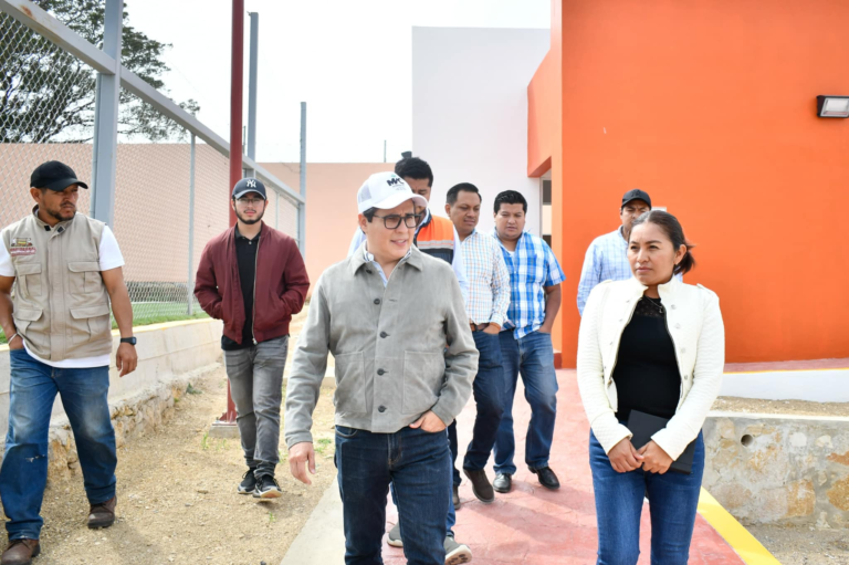 Alcalde Jorge Acero supervisa avances en el Parque Juan Sabines antes de su inauguración