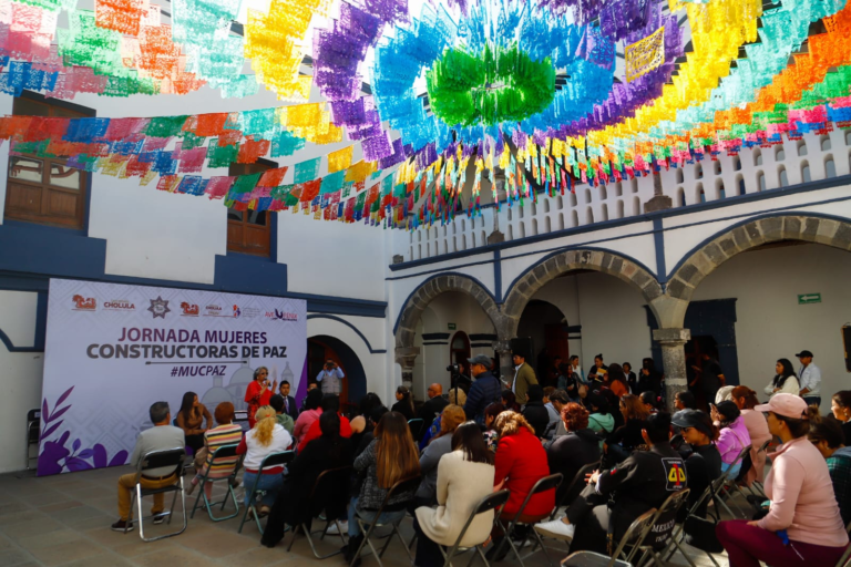 Exitosa Jornada Mujeres Constructoras de Paz en San Pedro Cholula