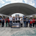 Inauguración de techado escolar en Primaria No. 16 Julián Hinojosa mejora condiciones educativas en Puebla