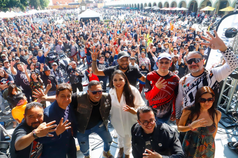 Éxito rotundo de la Mega Rodada en San Pedro Cholula