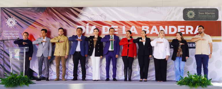 Juan Manuel Alonso encabeza ceremonia cívica en conmemoración del Día de la Bandera