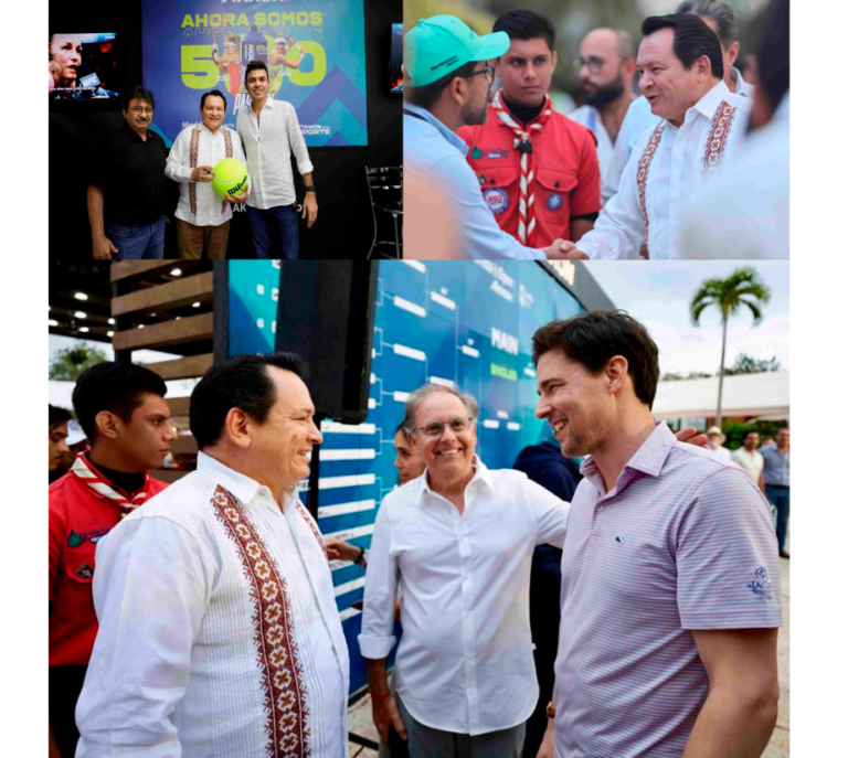 Con torneo internacional de tenis, Yucatán reafirma liderazgo en turismo deportivo