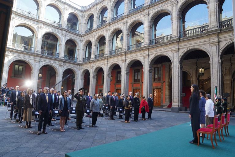 Claudia Sheinbaum encabeza ceremonia por el 112° aniversario luctuoso de Francisco I. Madero