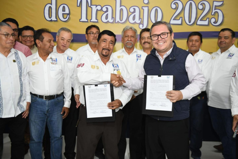 UNACH y SPAUNACH firman el Contrato Colectivo de Trabajo 2025