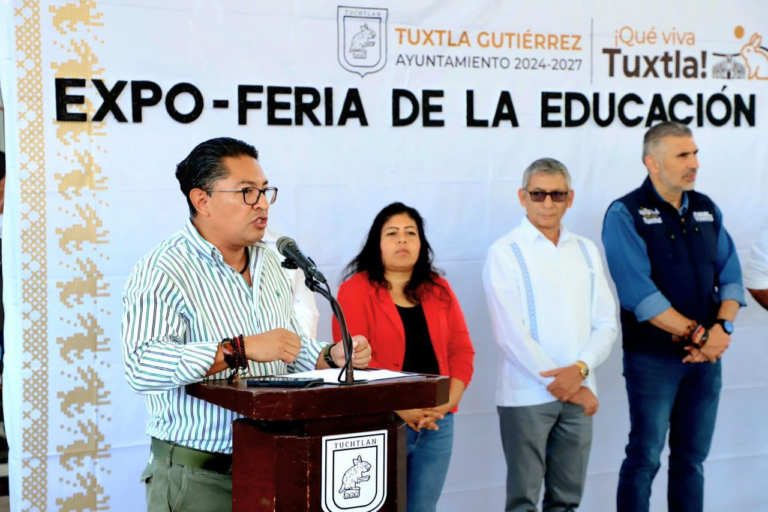 Realizan Expo-Feria de la Educación y Bienestar en Tuxtla Gutiérrez