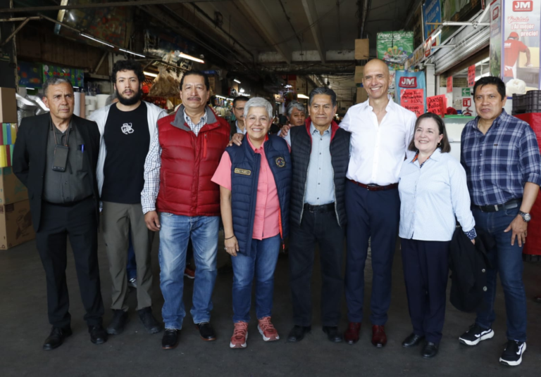 Refuerzan seguridad en la Central de Abasto de la Ciudad de México con operativos coordinados