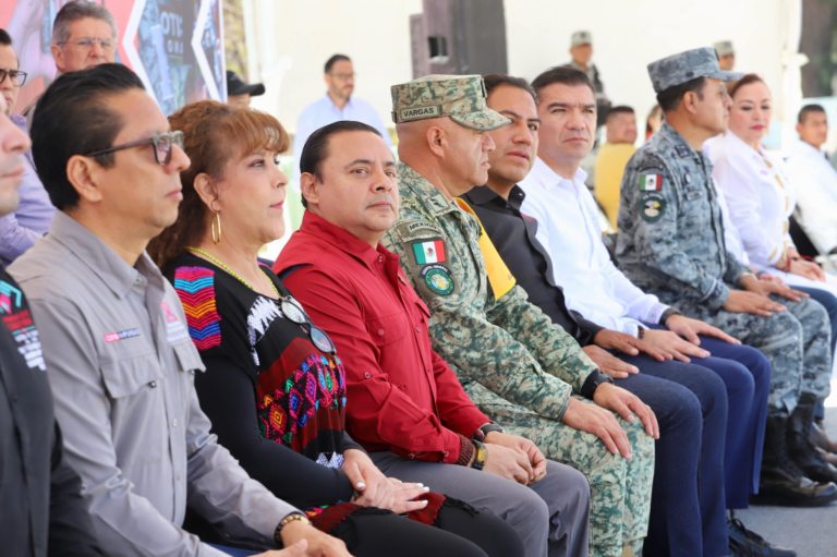 Presentan Fuerza Interinstitucional para emergencias en Chiapas