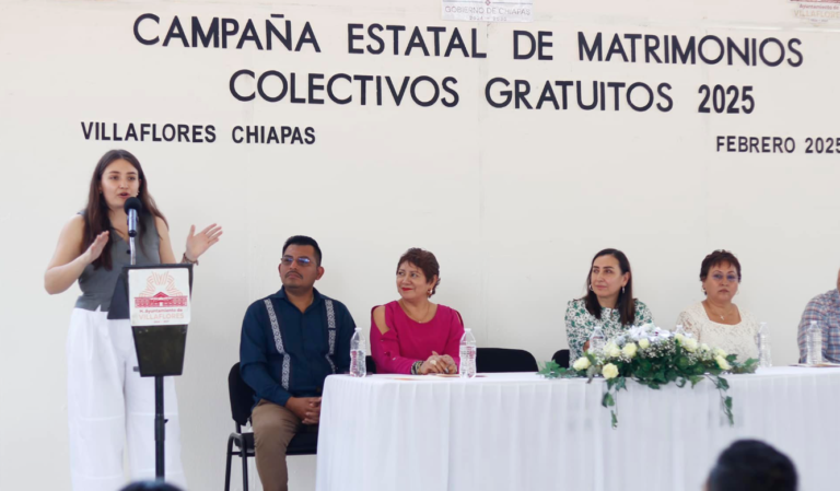 Unen sus vidas 80 parejas en la Campaña Estatal de Matrimonios Colectivos 2025