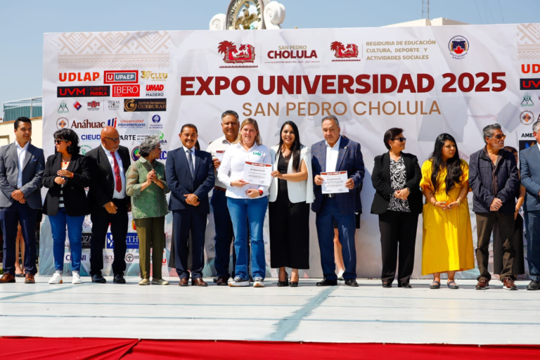 San Pedro Cholula impulsa el futuro de la juventud con la Expo Universidades 2025