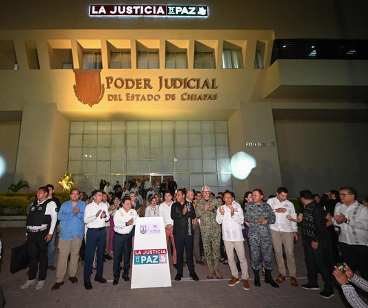 Presenta Poder Judicial campaña “La justicia es la paz”, clave para consolidar el humanismo en Chiapas.