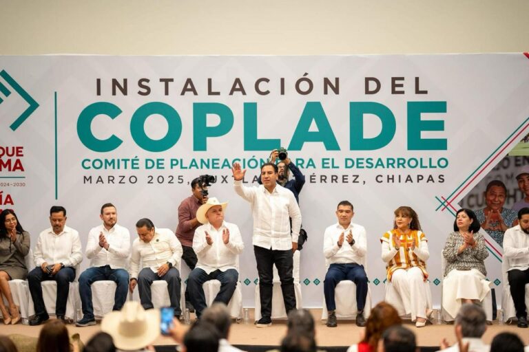 Destaca Eduardo Ramírez planeación con sentido social para impulsar el desarrollo de Chiapas