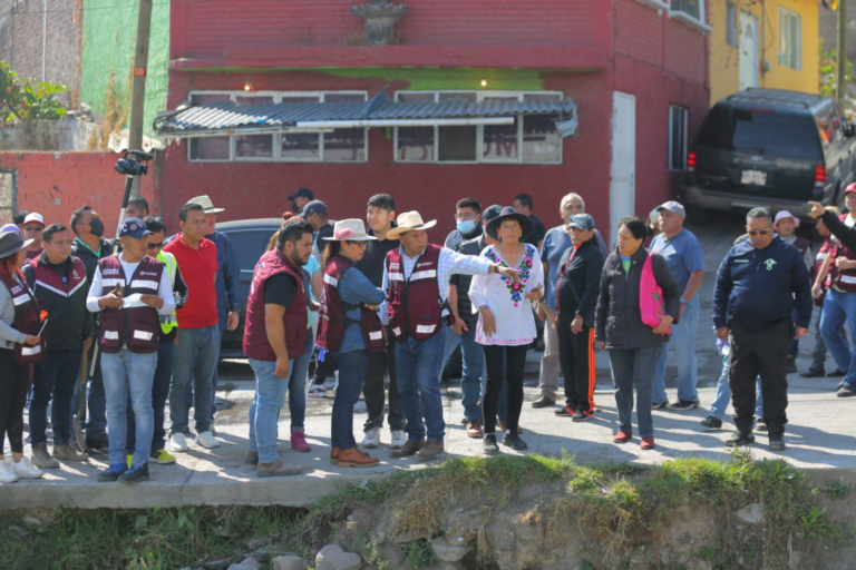 Azucena Cisneros encabeza histórica jornada de limpieza en Las Venitas, Ecatepec