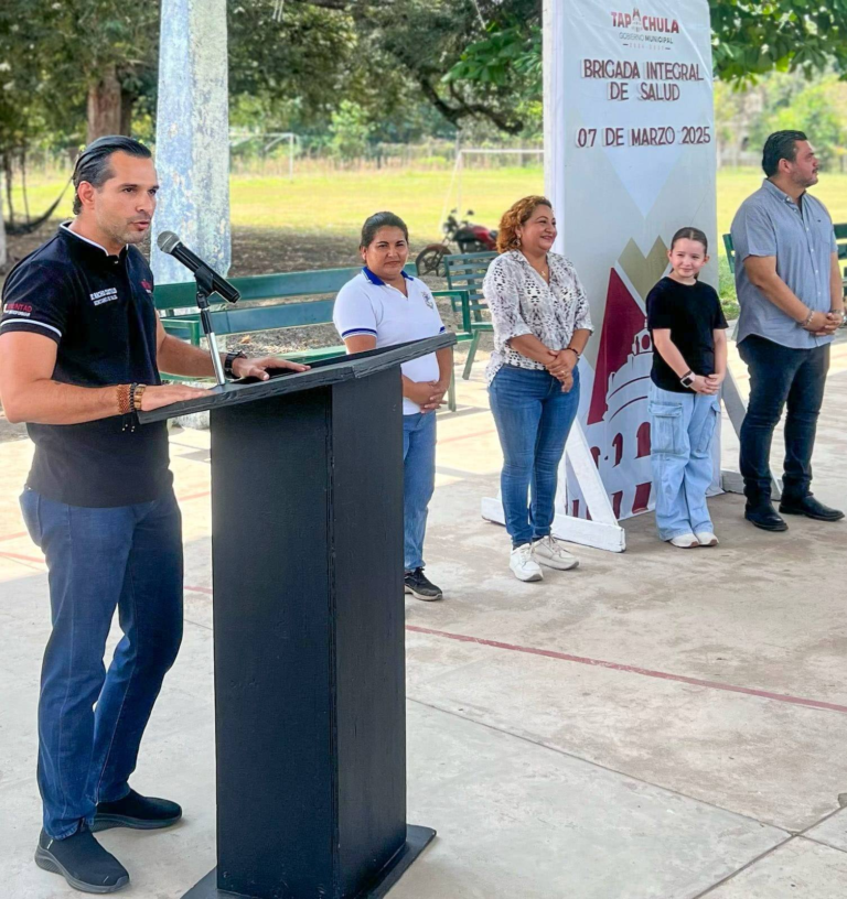 Brigada Integral de Salud beneficia a familias del cantón Murillo en Tapachula