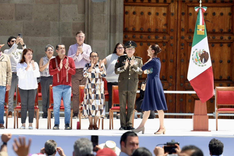 Secretaría de Gobierno destaca respaldo masivo a Claudia Sheinbaum en el Zócalo