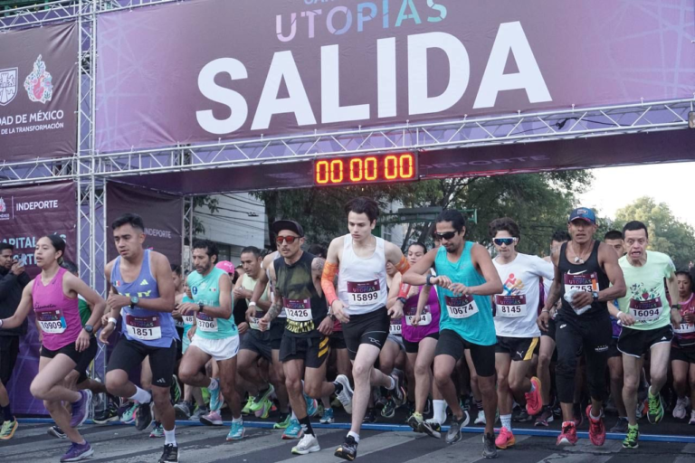 Carrera Utopías 8K 2025: un nuevo símbolo del deporte en la Ciudad de México