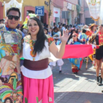 Histórico en Cholula: Tonantzin Fernández, primera presidenta en desfilar en el Carnaval