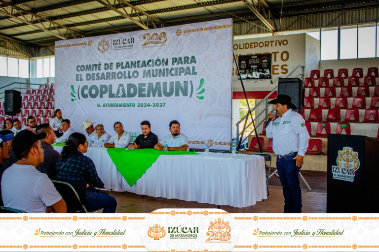 Izúcar de Matamoros realiza Primera Sesión Ordinaria del COPLADEMUN para fortalecer el desarrollo municipal