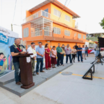 Inaugura Angel Torres Calles Felices en beneficio de la colonia El Roble