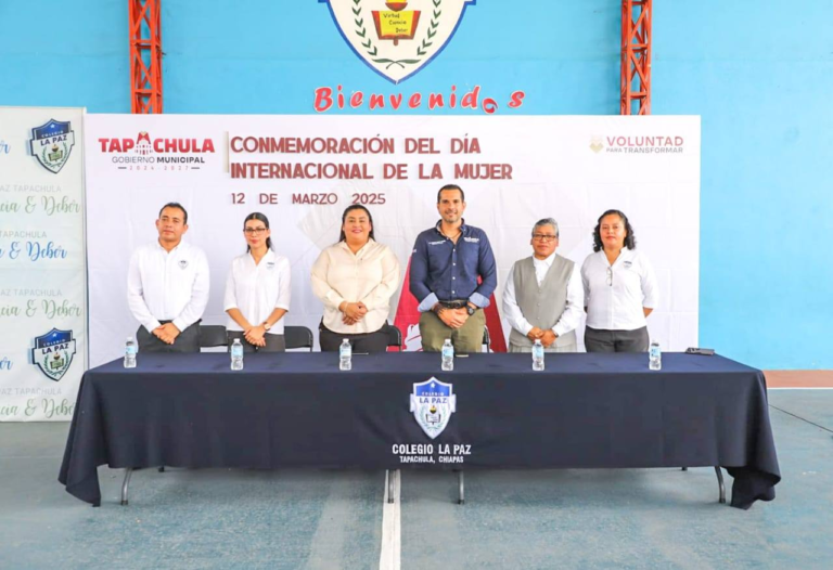 Ayuntamiento de Tapachula conmemora el Día Internacional de la Mujer con pláticas y talleres