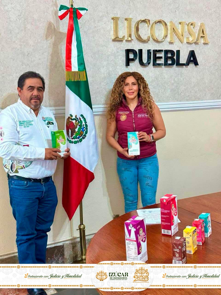 Izúcar de Matamoros gestiona apertura de lechería LICONSA para fortalecer la seguridad alimentaria