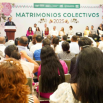 Eduardo Ramírez celebra la unión de 188 parejas en los Matrimonios Colectivos 2025