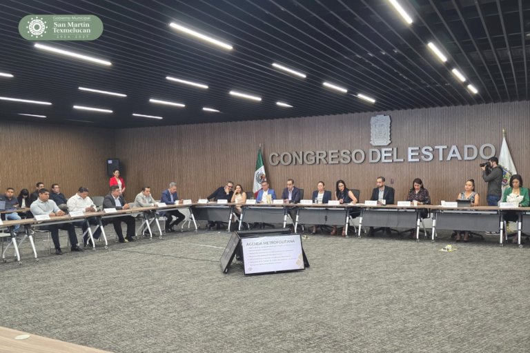 Juan Manuel Alonso participa en sesión de la Comisión de Asuntos Metropolitanos en el Congreso de Puebla