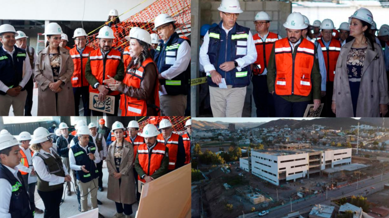 Supervisan avances en la construcción del nuevo Hospital General de Zona del IMSS en Guanajuato