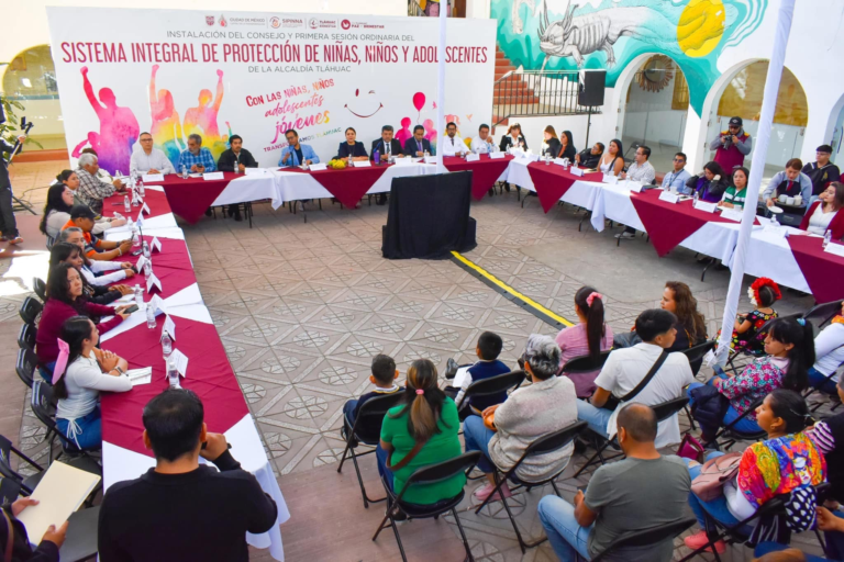 Tláhuac instala el Consejo SIPINNA para fortalecer los derechos de la infancia