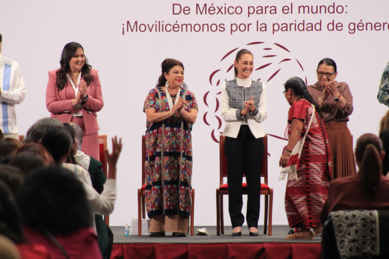 Clara Brugada reafirma su compromiso de construir una Ciudad de México feminista y de cuidados