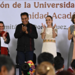 Claudia Sheinbaum inaugura la primera Universidad Nacional Rosario Castellanos fuera de la CDMX, en Comitán