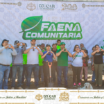 Faena Comunitaria en San Juan Raboso fortalece la participación ciudadana y el impulso al deporte